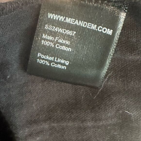 ME+EM Black Backout Cotton Maxidress 10 - Picture 9 of 9